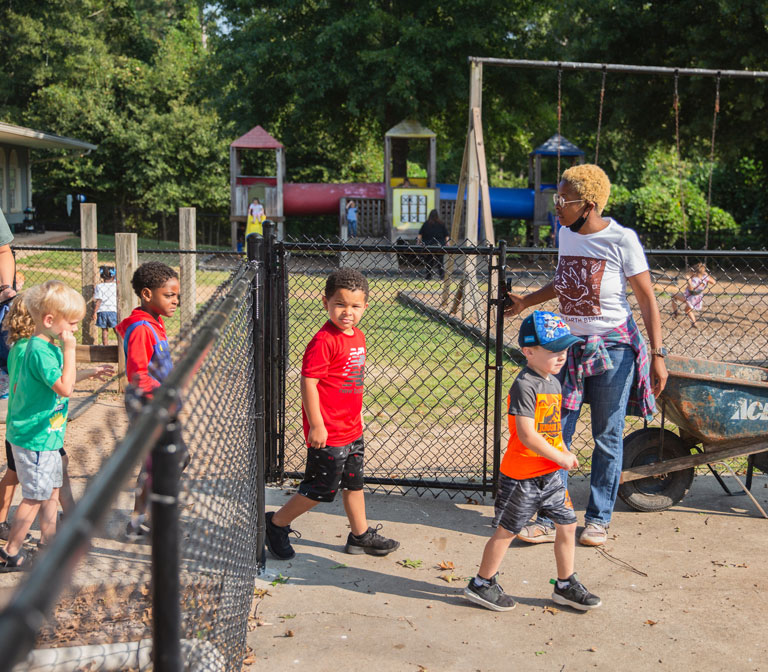 Outdoor Playtime Keeps Children Happy And Active